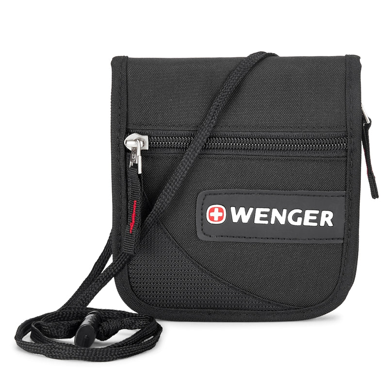Wenger Neck Wallet Swiss designed - Black