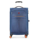 Wenger Fiero-Pro Medium Softside Suitcase, 69 Litres, Blue/Orange, Swiss designed-blend of style & function