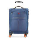 Wenger Fiero-Pro Carry-on Softside Suitcase, 45 Litres, Blue/Orange, Swiss designed-blend of style & function