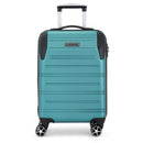 Wenger Static-Pro Carry-on Hardside Suitcase, 33 Litres, Teal, Swiss designed-blend of style & function