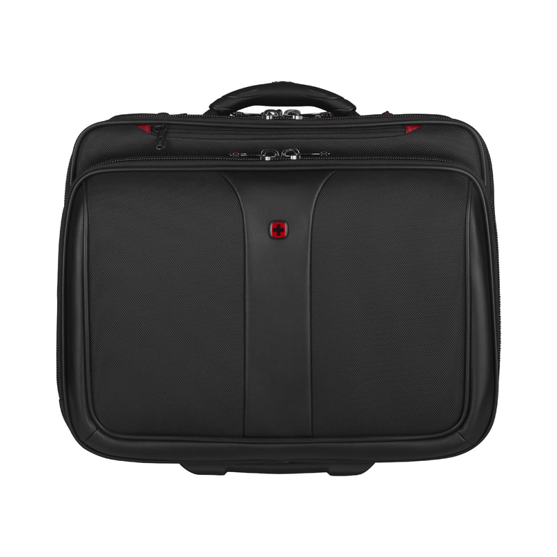 Wenger Patriot 17'' Business Wheeled Laptop Briefcase (25 Litres) Swiss Designed Black