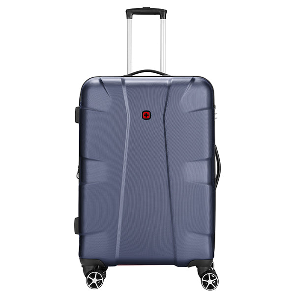 Wenger Cote D' Azure Medium Hardside Suitcase, 64 Litres, Blue, Swiss designed-blend of style & function
