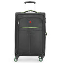 Wenger Fiero Medium Softside Suitcase, 69 Litres, Black, Swiss designed