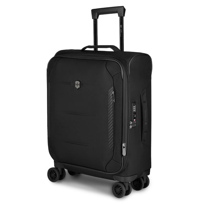 Victorinox, Crosslight, Global Softside Cabin Luggage, 37 litres, Black, Trolley Bag