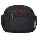 Wenger Waist Pack with designated Antibacterial Mask Pocket, multi-pocket in Black-Swiss designed