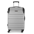 Wenger Static Medium Hardside Suitcase, 67 Litres, Silver, Swiss designed