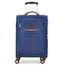 Wenger Fiero Carry-on Softside Suitcase, 45 Litres, Blue, Swiss designed