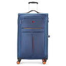 Wenger Fiero-Pro Large Softside Suitcase, 116 Litres, Blue/Orange, Swiss designed-blend of style & function