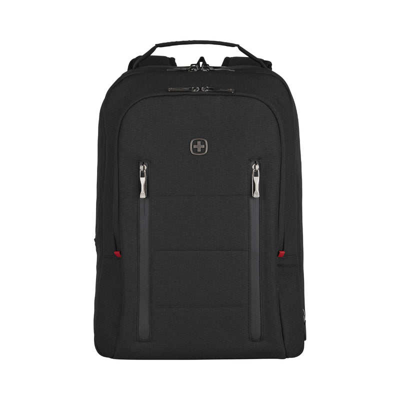 Wenger CITY TRAVELER 16'' Laptop Backpack (16 Litres) Swiss Designed Black