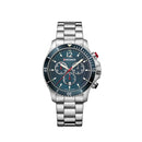 Wenger Swiss Made SEAFORCE Chrono Chronograph Black Dial Men's Watch