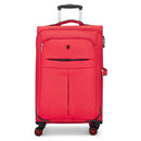 Wenger Fiero-Pro Medium Softside Suitcase, 69 Litres, Red/Black, Swiss designed-blend of style & function