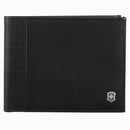 Victorinox Altius Alox, Slim Leather Bi-Fold Wallet, Black