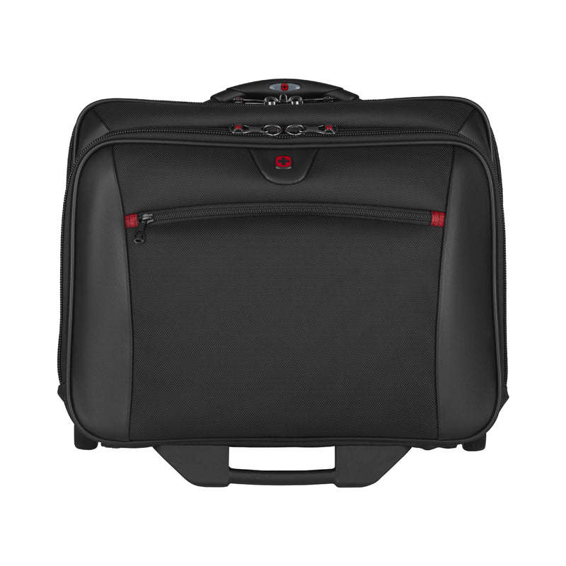 Wenger Potomac 17'' Business Wheeled Laptop Briefcase (23 Litres) Swiss Designed - Black