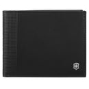 Victorinox Altius Alox, Leather Bi-Fold Wallet, Black