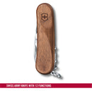 Victorinox Evolution Wood 14 Swiss Army Knife 12 Functions  85 mm Brown