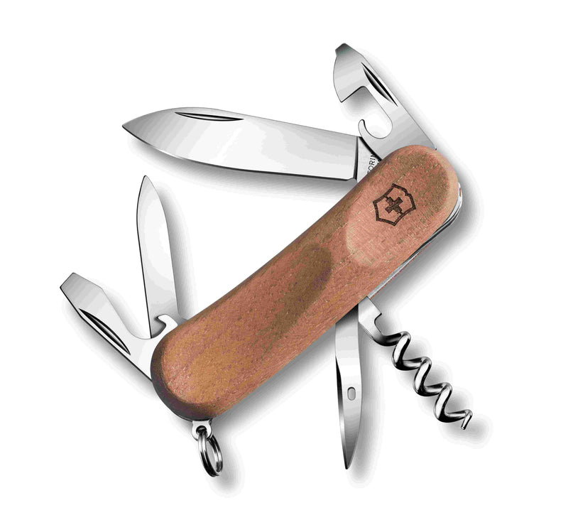 Victorinox Evolution Wood 10 Swiss Army Knife 11 Functions 85 mm Brown