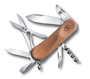 Victorinox Evolution Wood 14 Swiss Army Knife 12 Functions  85 mm Brown