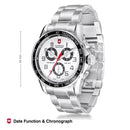 Victorinox, Swiss Made 45 MM Chrono Classic XLS Watch for Men