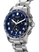 Victorinox Chrono Classic Chronograph Blue Dial 45mm Men's Watch
