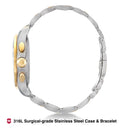 Victorinox, Swiss Made 45 MM Chrono Classic Watch for Men