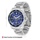Victorinox, Swiss Made 43 MM Maverick Chronograph Watch for Men