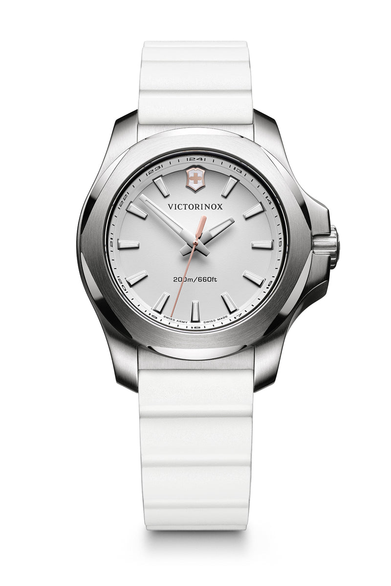 Buy V, White Dial, Wht Rubber Strap2 Online at Best