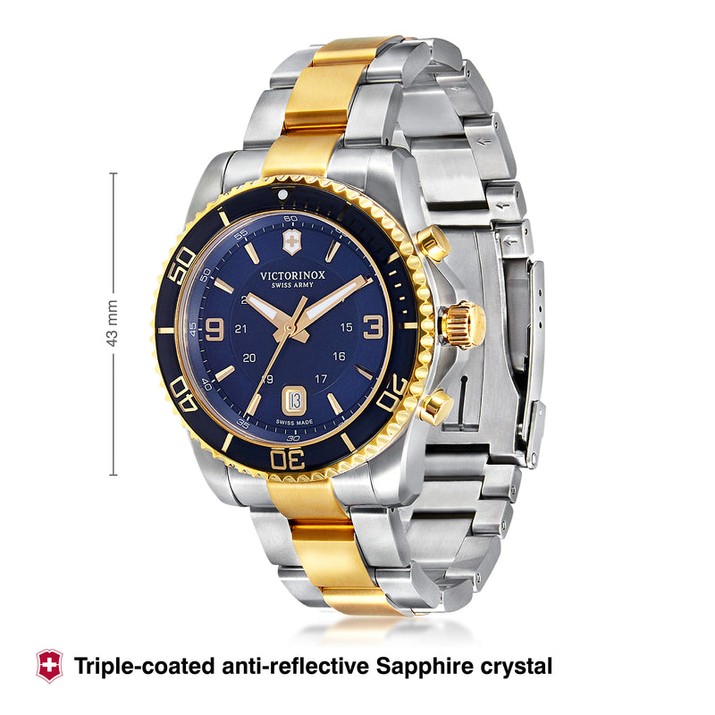 Victorinox, Swiss Made 43 MM Maverick GS Large Watch for Men
