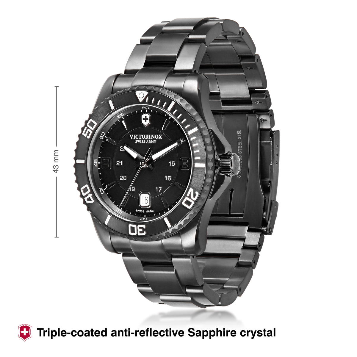 時計 Victorinox Maverick Black Edition Victorinox Maverick Black Edition in Maverick Black Edition