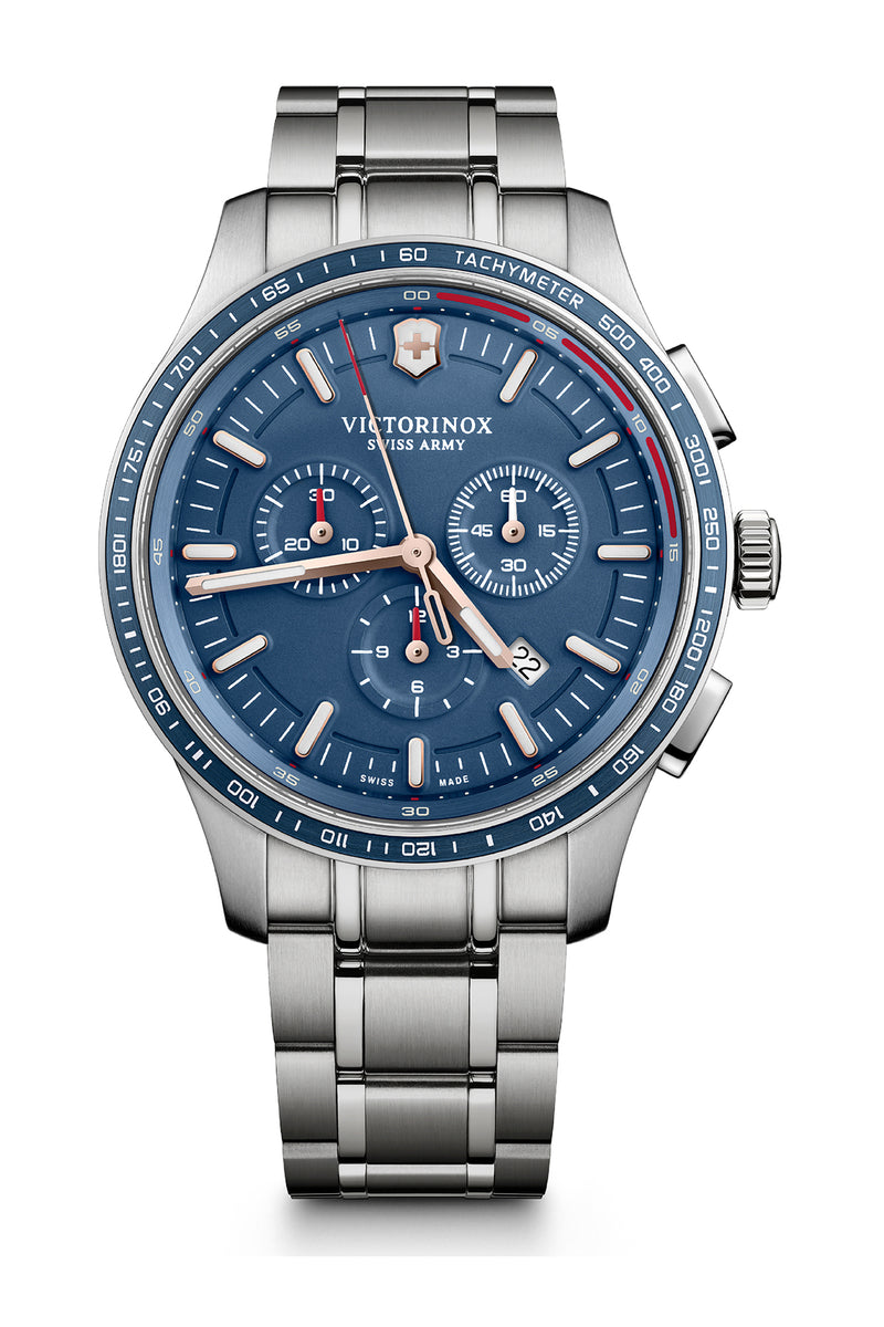 Victorinox, Swiss Made 44 MM Alliance Sport Chronograph Watch for Men