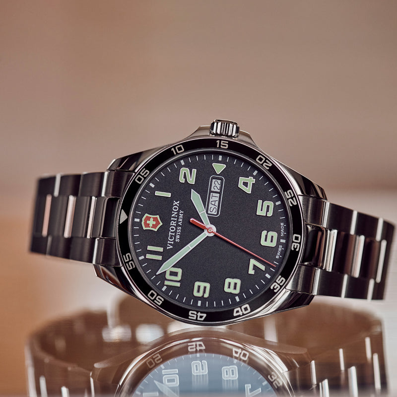 Victorinox, Swiss Made 42 MM FieldForce Watch for Men