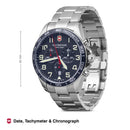 Victorinox, Swiss Made 42 MM FieldForce Chronograph Watch for Men