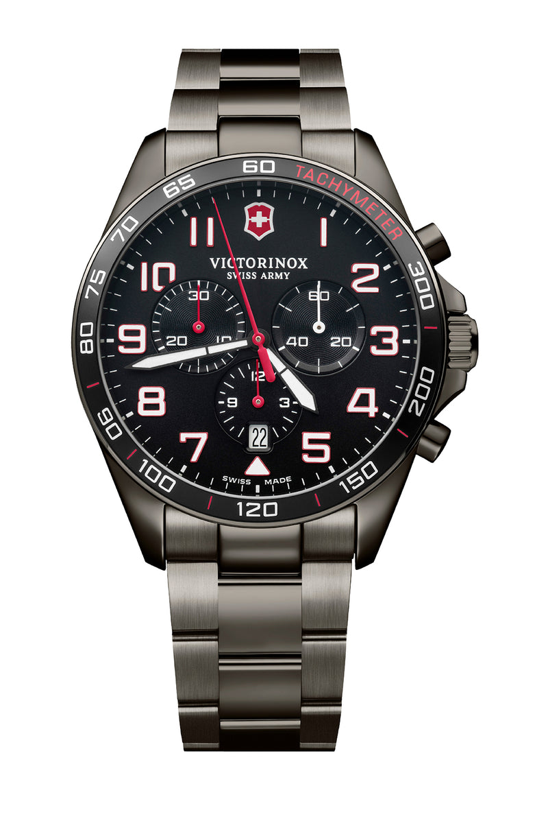 Victorinox, Swiss Made 42 MM FieldForce Sport Chronograph Watch for Men