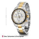 Victorinox, Swiss Made 42 MM FieldForce Classic Chrono Watch for Men
