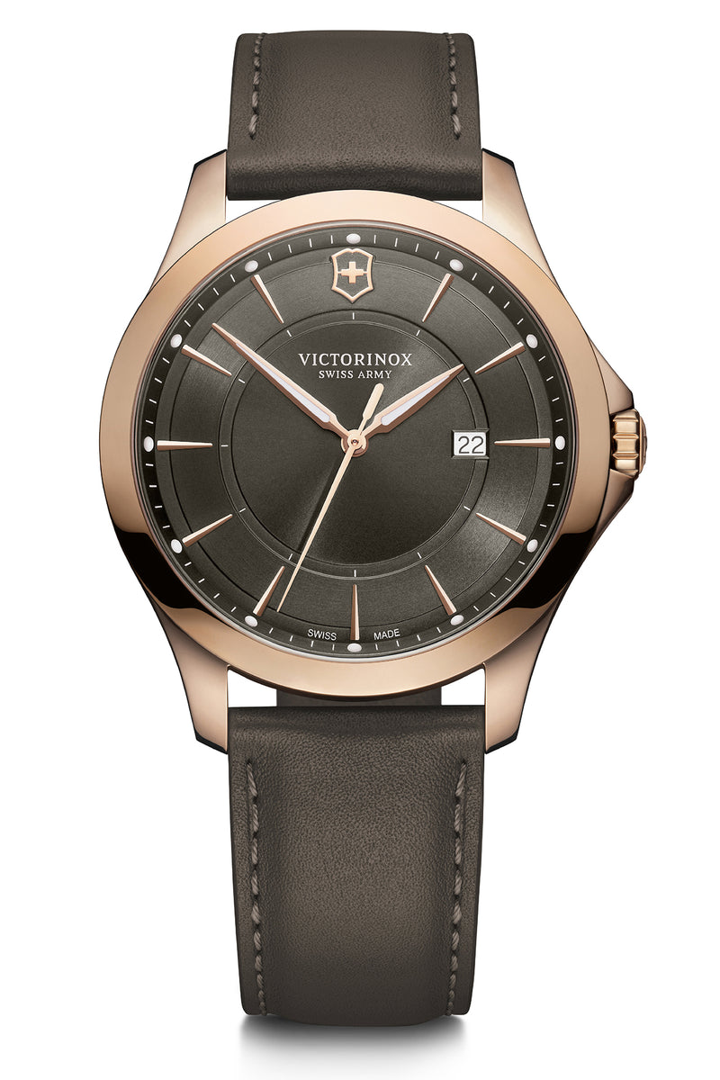 Victorinox Swiss Made Alliance 40 mm Grey Dial Men's Watch