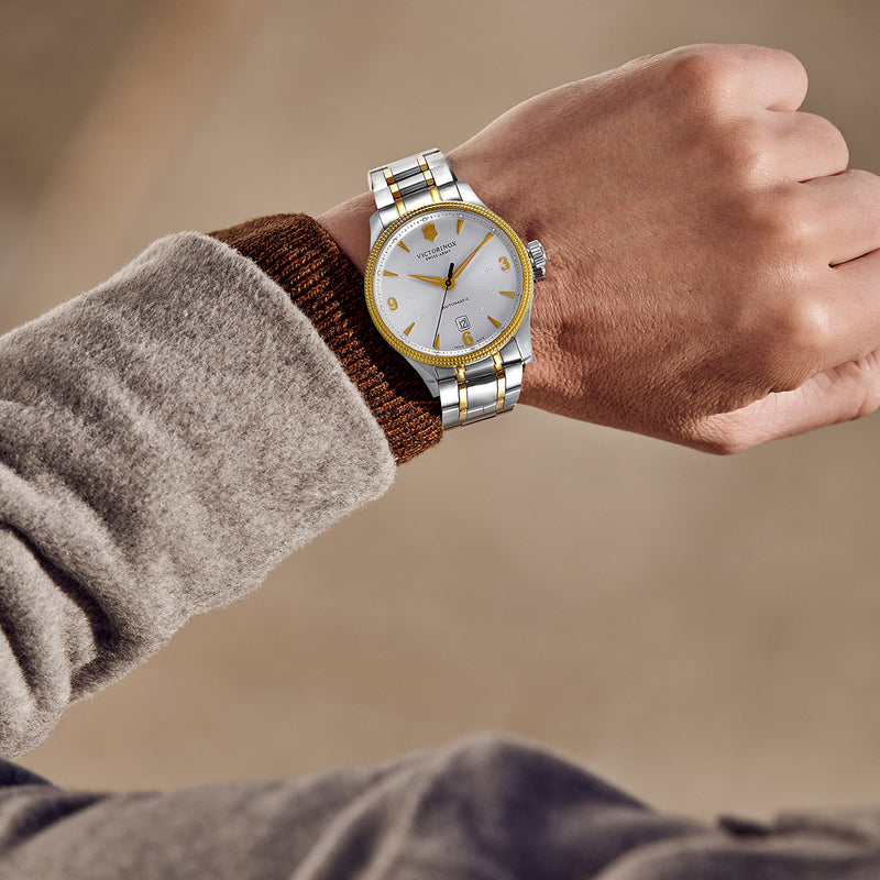 Victorinox, Swiss Made 40 MM Alliance Mechanical Watch for Men