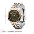 Victorinox Men's Alliance Analog Display Swiss Quartz Sub second's Special Edition watch Green