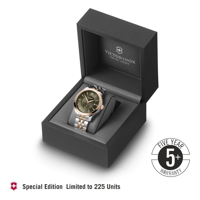 Victorinox Men's Alliance Analog Display Swiss Quartz Sub second's Special Edition watch Green