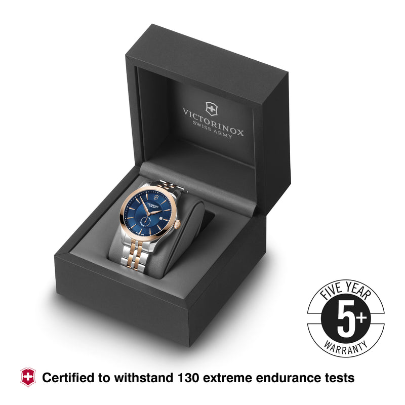 Victorinox Men's Alliance Analog Display Swiss Quartz Sub Second's Special Edition Watch Blue