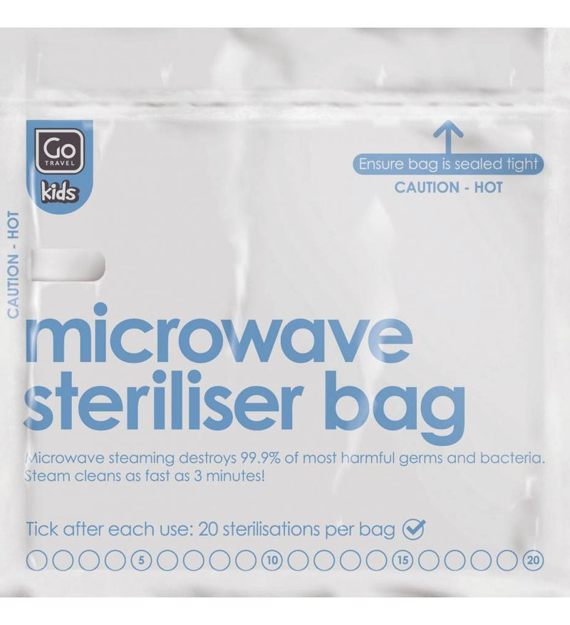 Go Travel Microwave Sterlising Bags