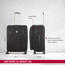 Victorinox Werks Traveler 6.0 Softside Large Case Travel Trolley Suitcase Black