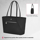 Victorinox Victoria Signature Women Tote, 16'' Laptop & 10'' Tablet Pocket, Black, Swiss designed