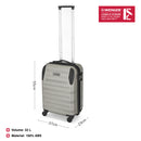 Wenger Static Carry-on Hardside Suitcase, 33 Litres, Gold, Swiss designed