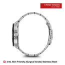 Wenger Swiss Made SEAFORCE Chronograph Black Dial Men's Watch