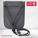 Wenger Travel Document RFID Neck Pouch-Grey