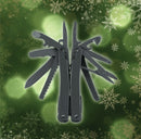 Victorinox SwissTool Spirit X -25 lockable Tools for Professionals, Pocket Multitool with wire stripper 105 mm Black