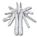 Victorinox Swiss Tool Spirit MX with Nylon Pouch, 24 Functions 105 mm Silver, Swiss Made
