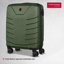 Wenger Pegasus Carry-on Hardside Suitcase, 39 Litres, Military Green, Swiss designed-blend of style & function
