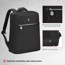 Victorinox Victoria Signature Women Compact Backpack, 14'' Laptop & 10'' Tablet Pocket, Black, Swiss designed