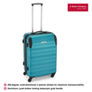 Wenger Static Medium Hardside Suitcase, 67 Litres, Fresh Blue, Swiss designed