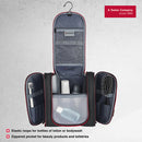 Wenger Water-Resistant Toiletry Bag and Hanging Hook in Black (6 Litre)-Swiss designed